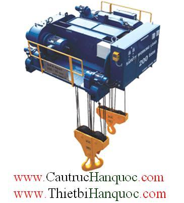 Palăng 5 tấn cáp điện dầm đôi Hàn Quốc – Hiệu KG